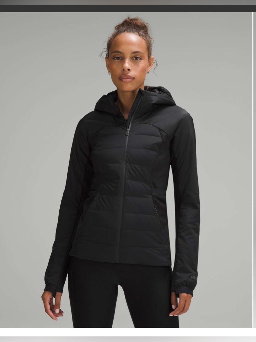 Lululemon Down for It All Jacket in Black